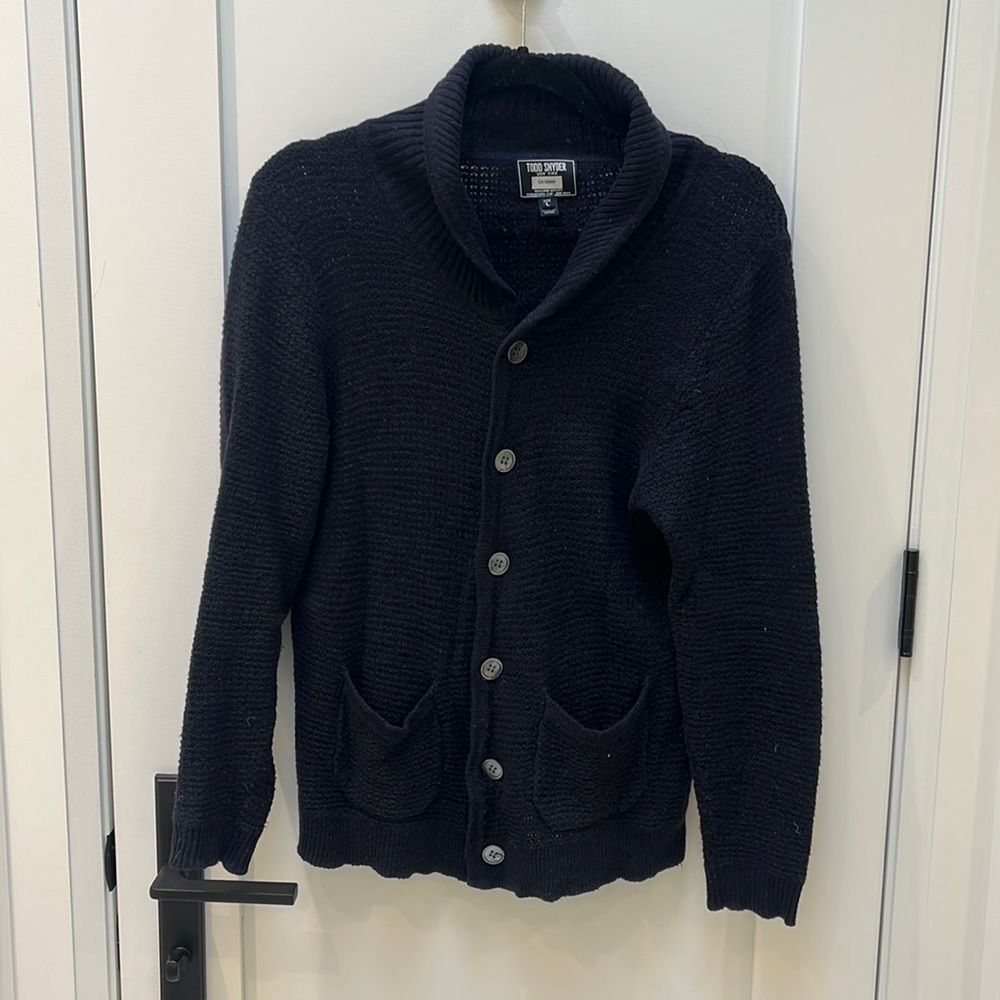 Todd Snyder L Knot Cardigan